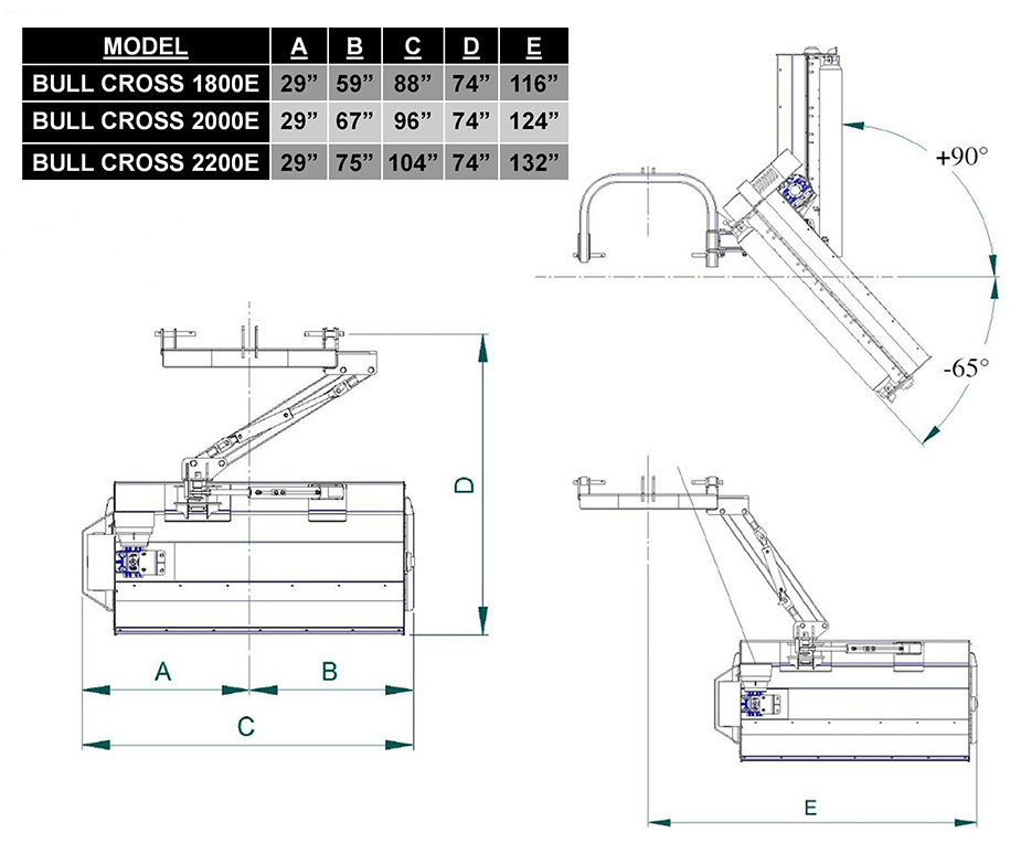 Bull Cross Specifications